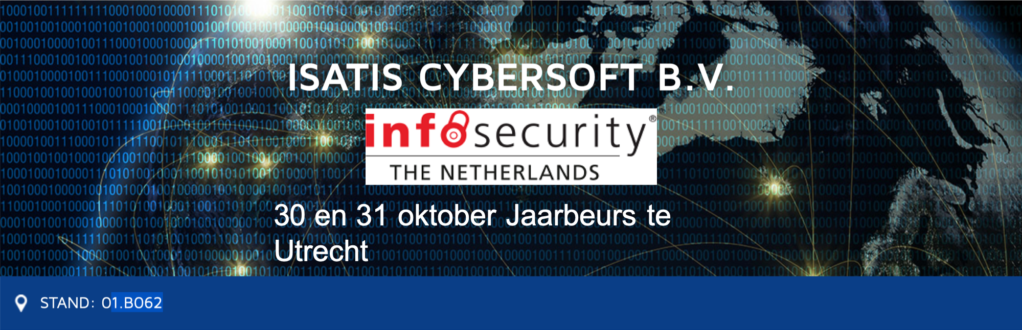 Isatis CyberSoft B.V. op de InfoSecurity Beurs 2019 - IRM360