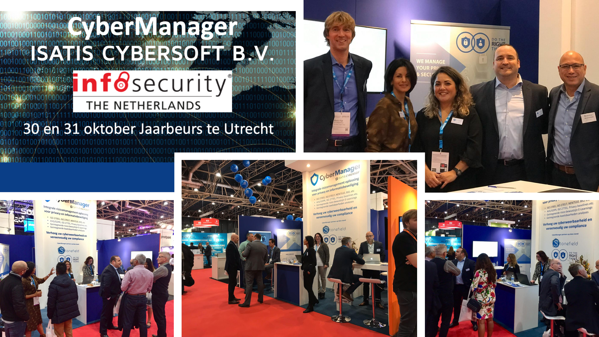 Isatis CyberSoft B.V. met de CyberManager op de InfoSecurity Beurs 2019 - IRM360