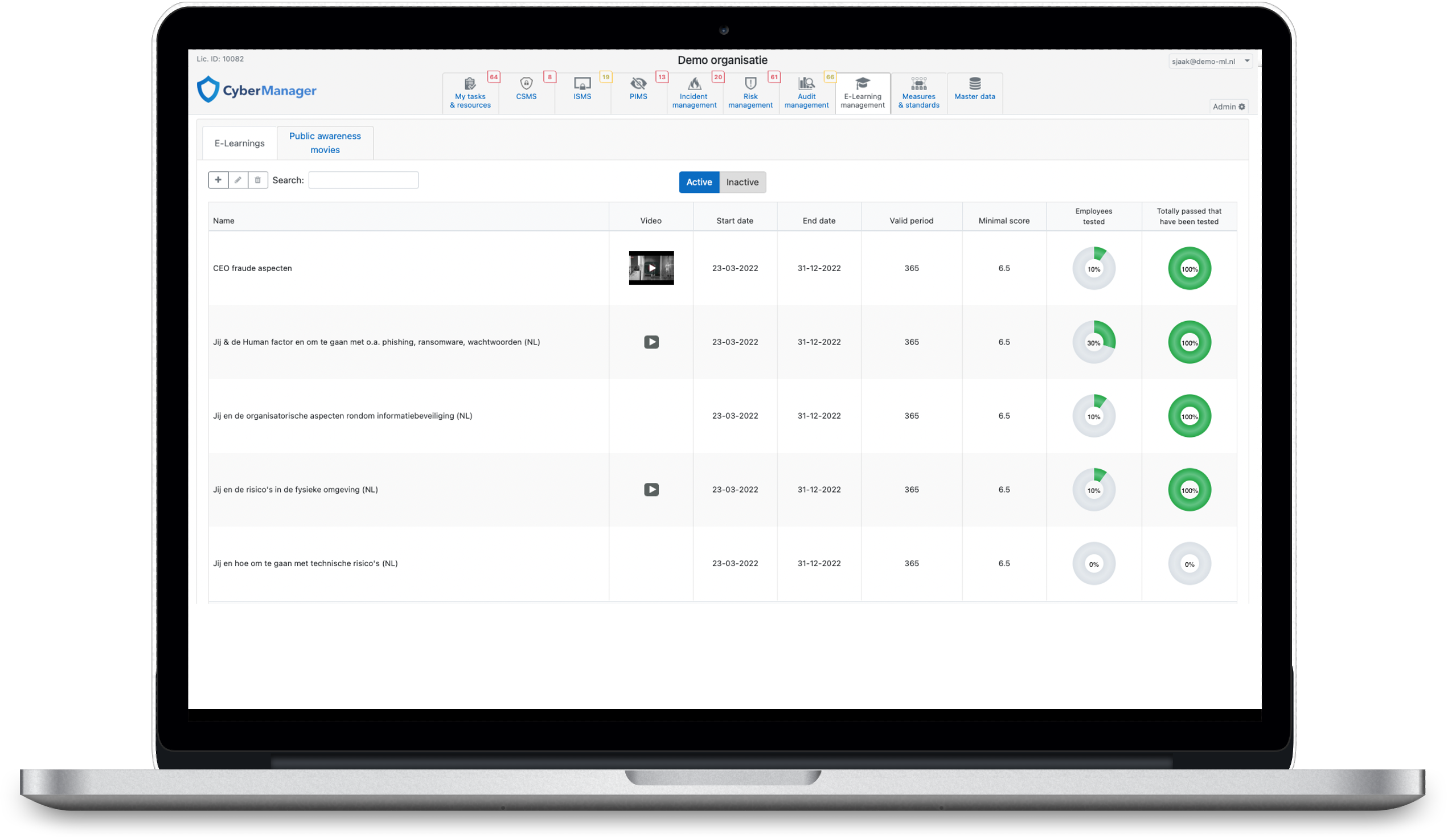LaptopE-LearningMenu.png - IRM360