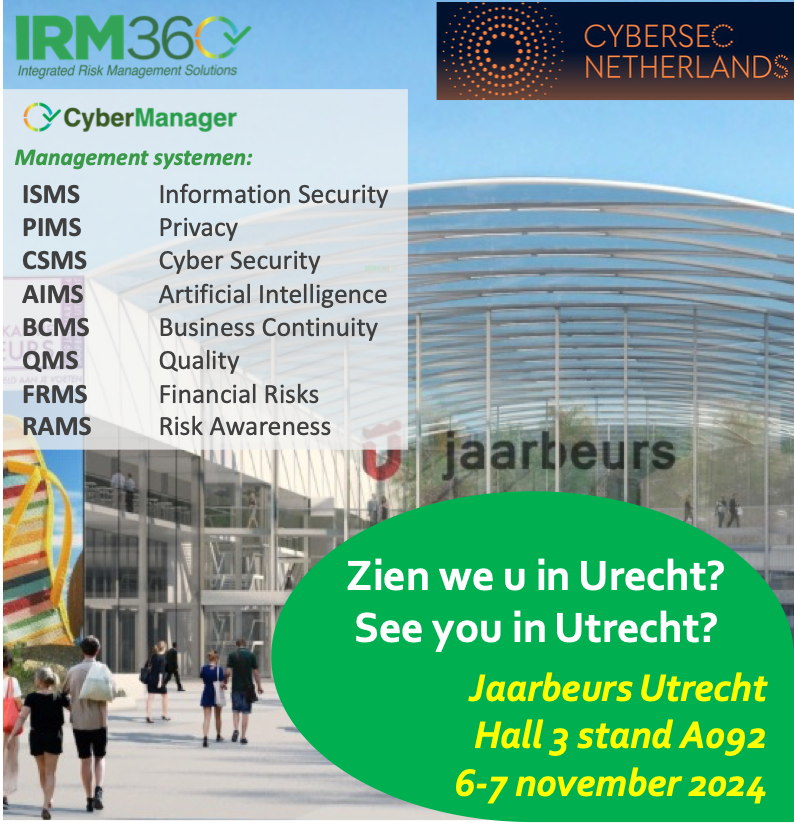 IRM360 Utrecht'teki Cybersec Hollanda'da! - IRM360